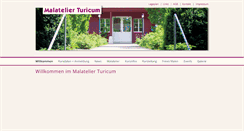 Desktop Screenshot of malatelier-turicum.ch