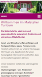 Mobile Screenshot of malatelier-turicum.ch